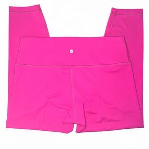 Lululemon Wunder Train High-Rise Tight 25” Ripened Raspberry Size 16 NWOT